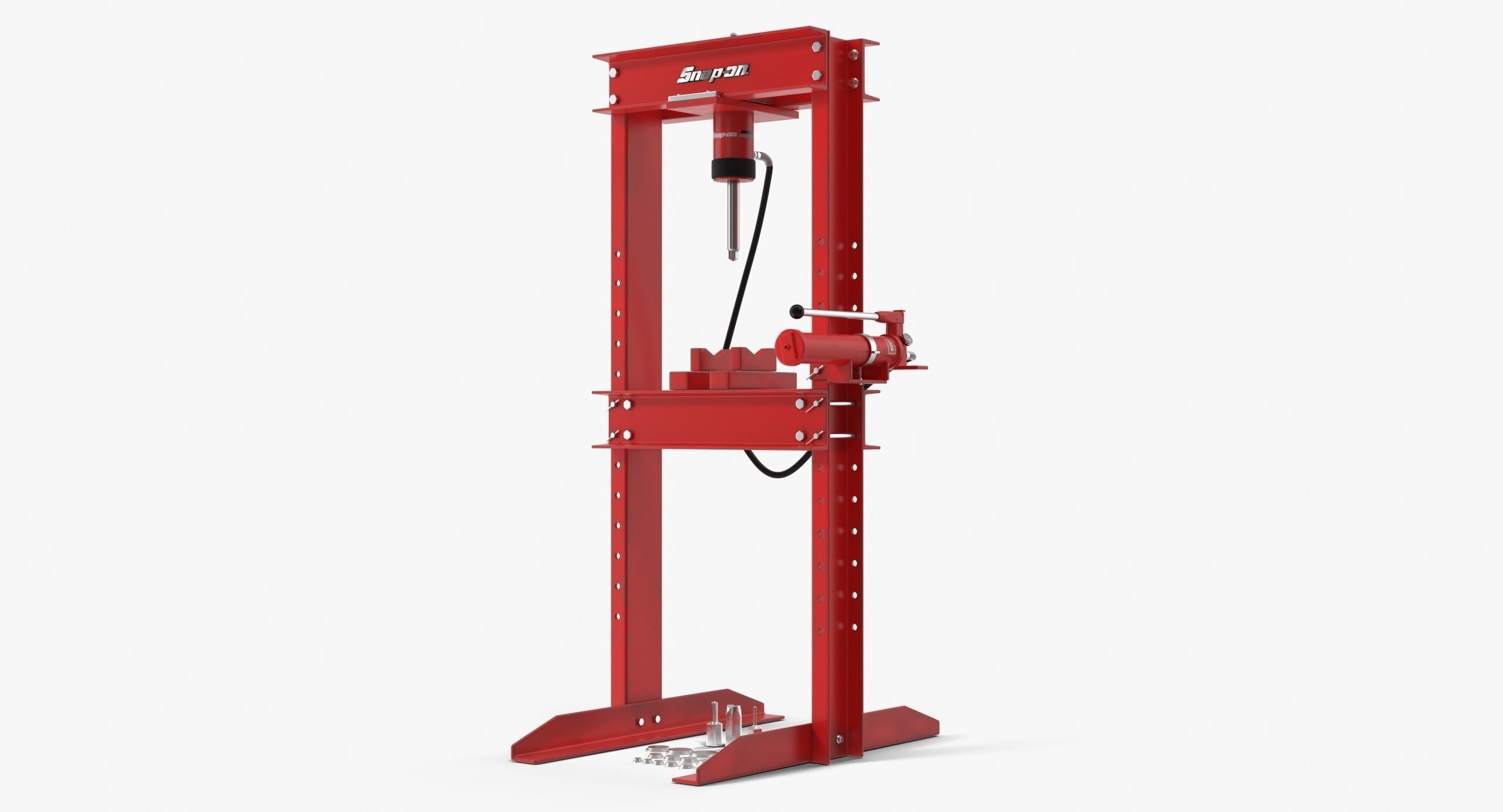 Hydraulic press CG470BHY Low-poly 3D model_18