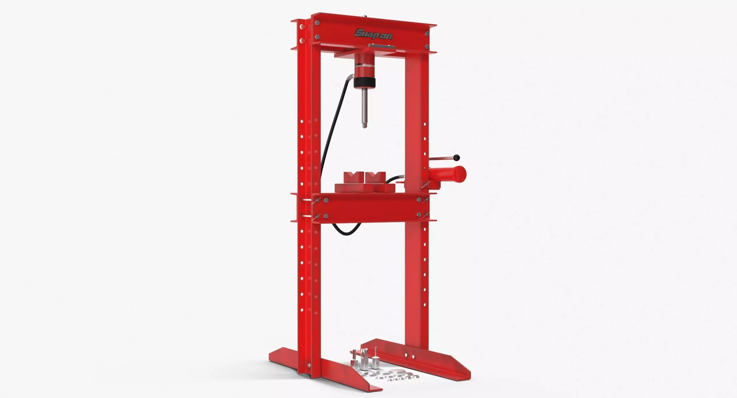 Hydraulic press CG470BHY Low-poly 3D model_0