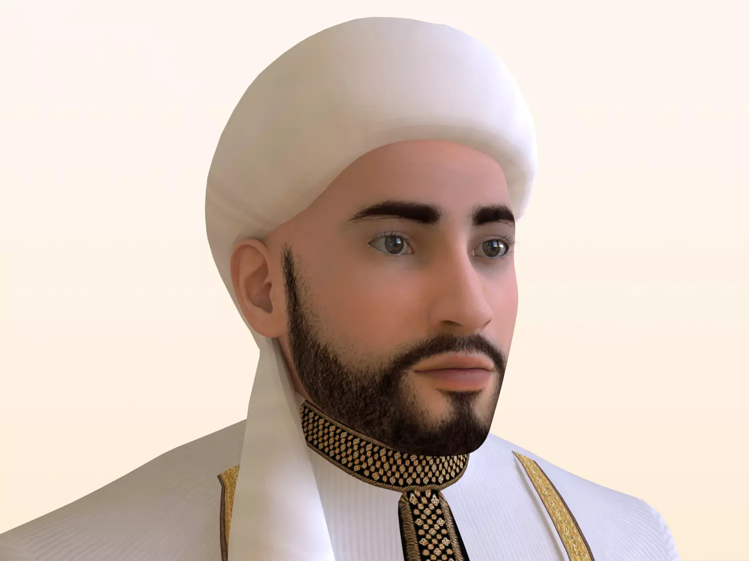 Arab Male 3D model