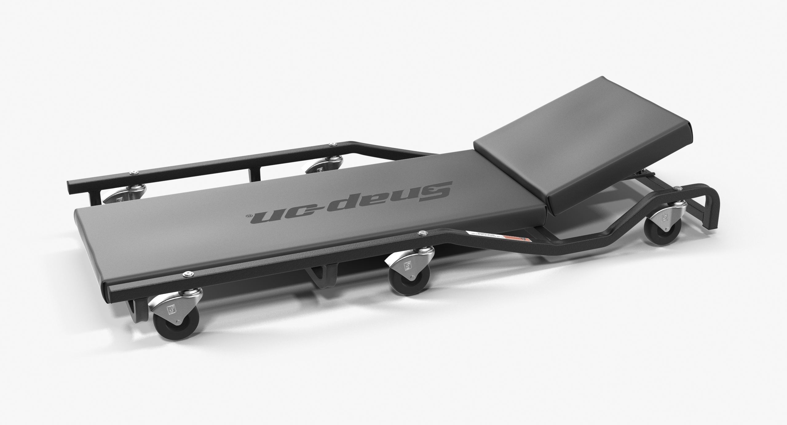 Car Creeper Black JCW65R Low-poly 3D model_16