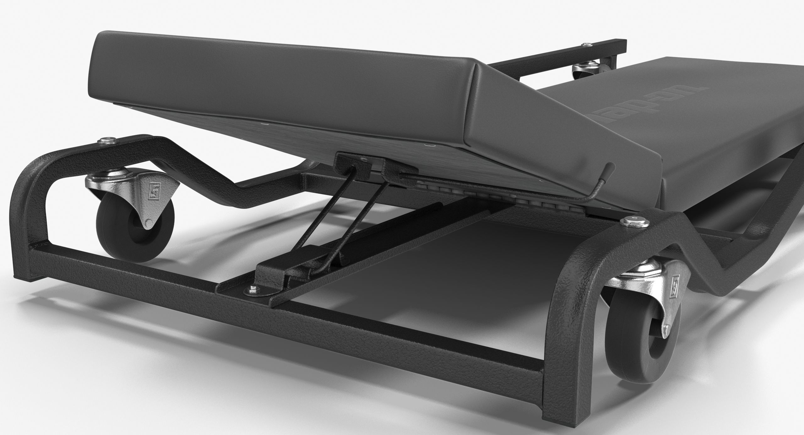 Car Creeper Black JCW65R Low-poly 3D model_5