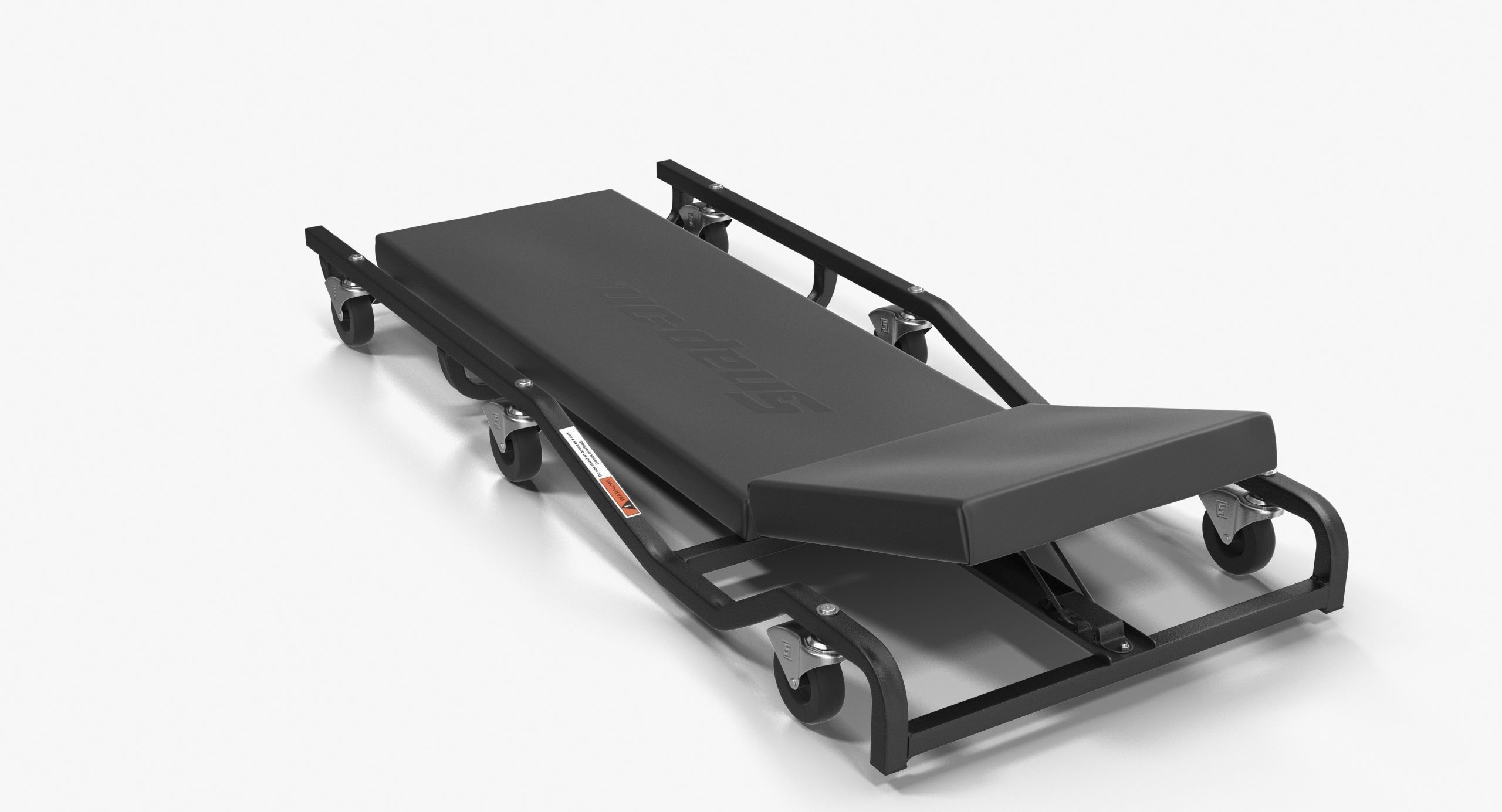 Car Creeper Black JCW65R Low-poly 3D model_14