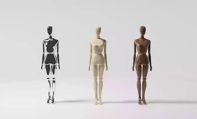 MANNEQUIN 3D MODEL