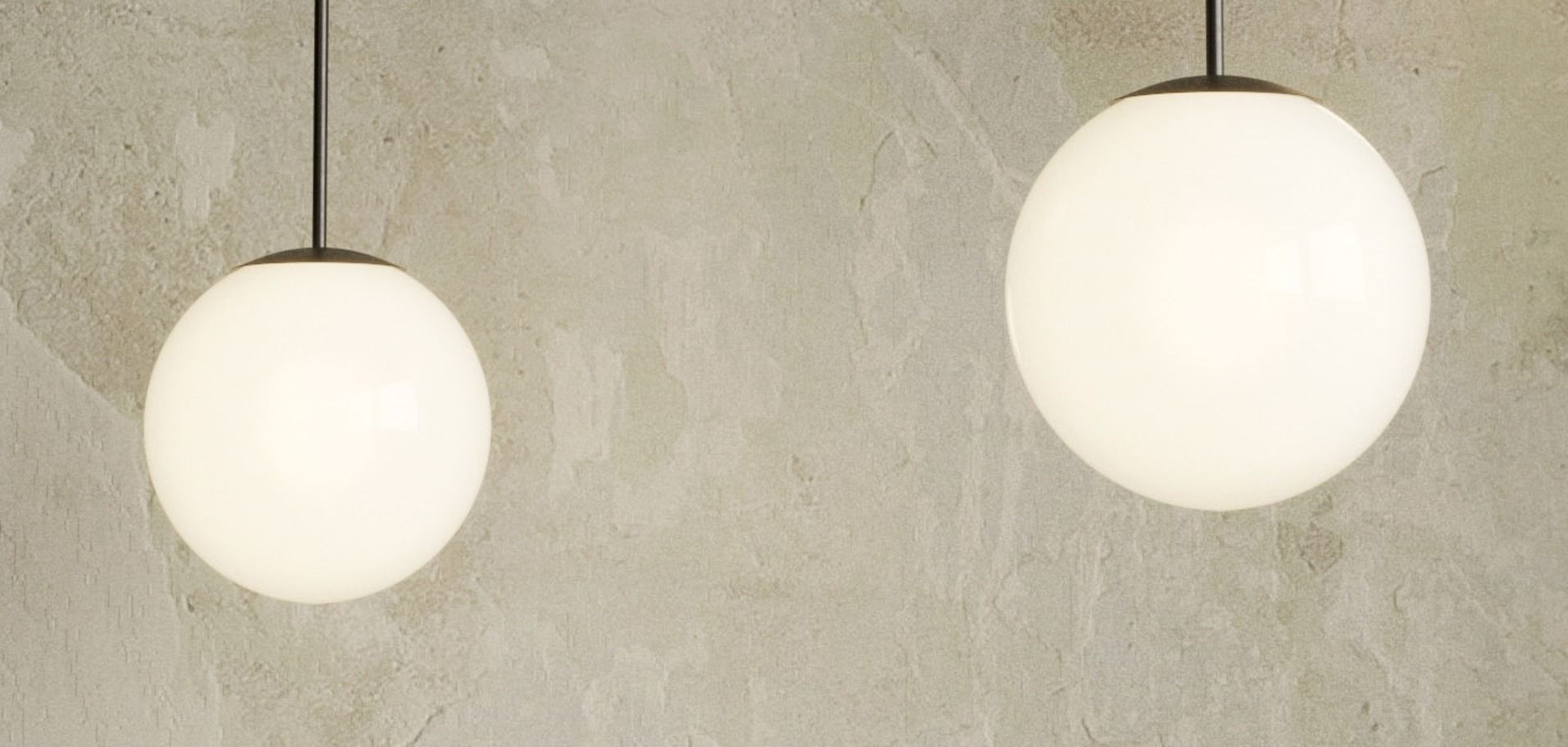 Astra 3 Suspension Lamp by Porada pendant light Low-poly 3D model_10