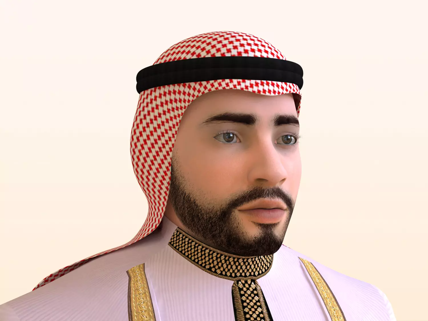 Emirati Man 3D model