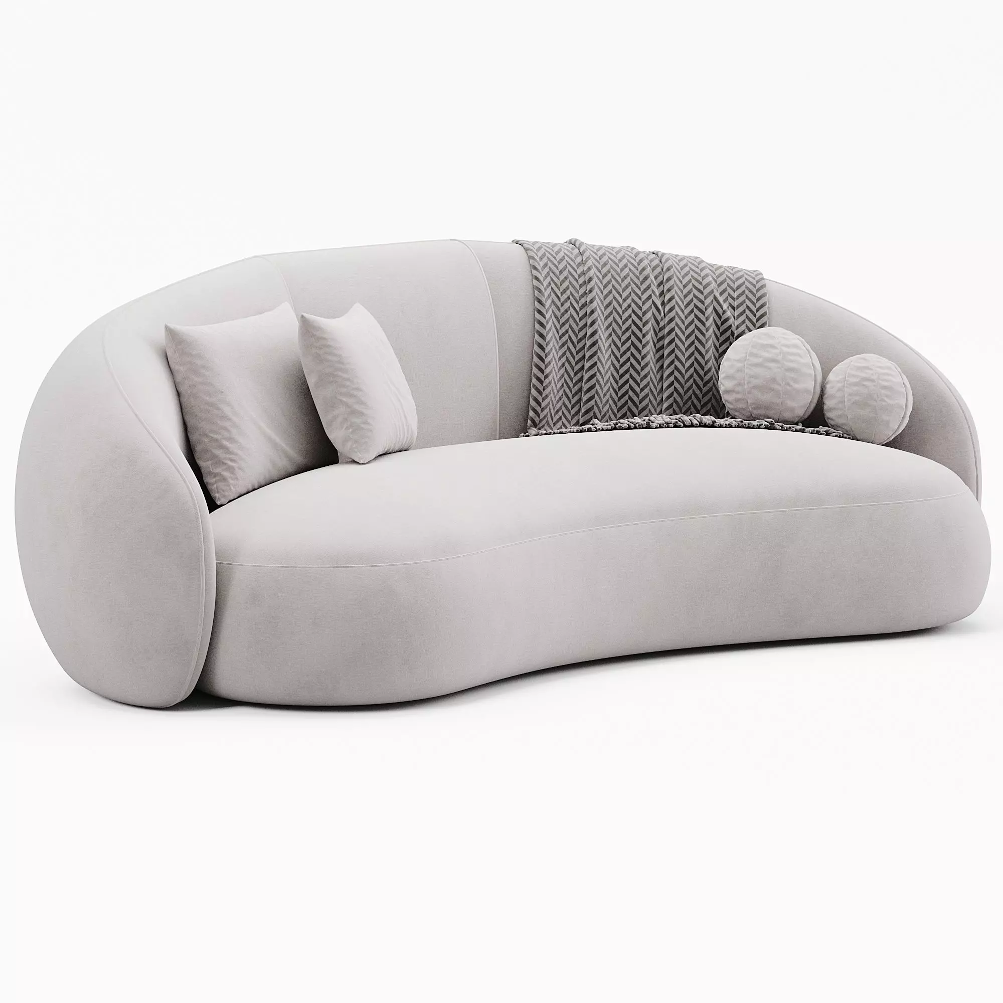 Romelia Sofa By Weilai Concept 3D model_0