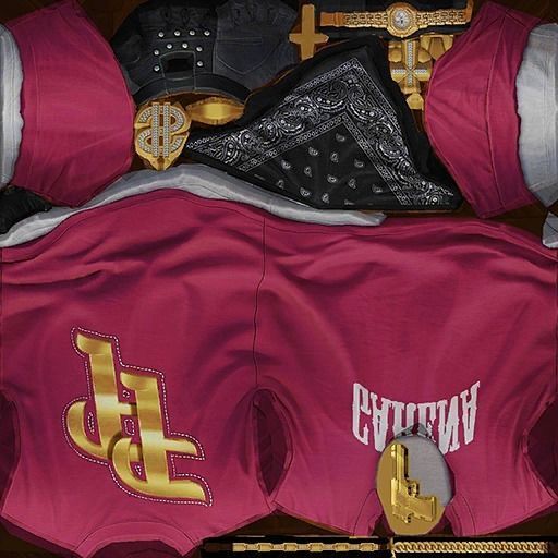 free fire hip hop bundle 3d model and texture 3D print model_3