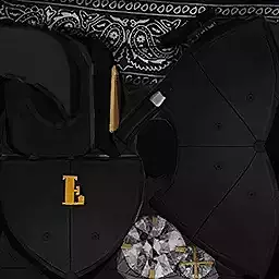 free fire hip hop bundle 3d model and texture