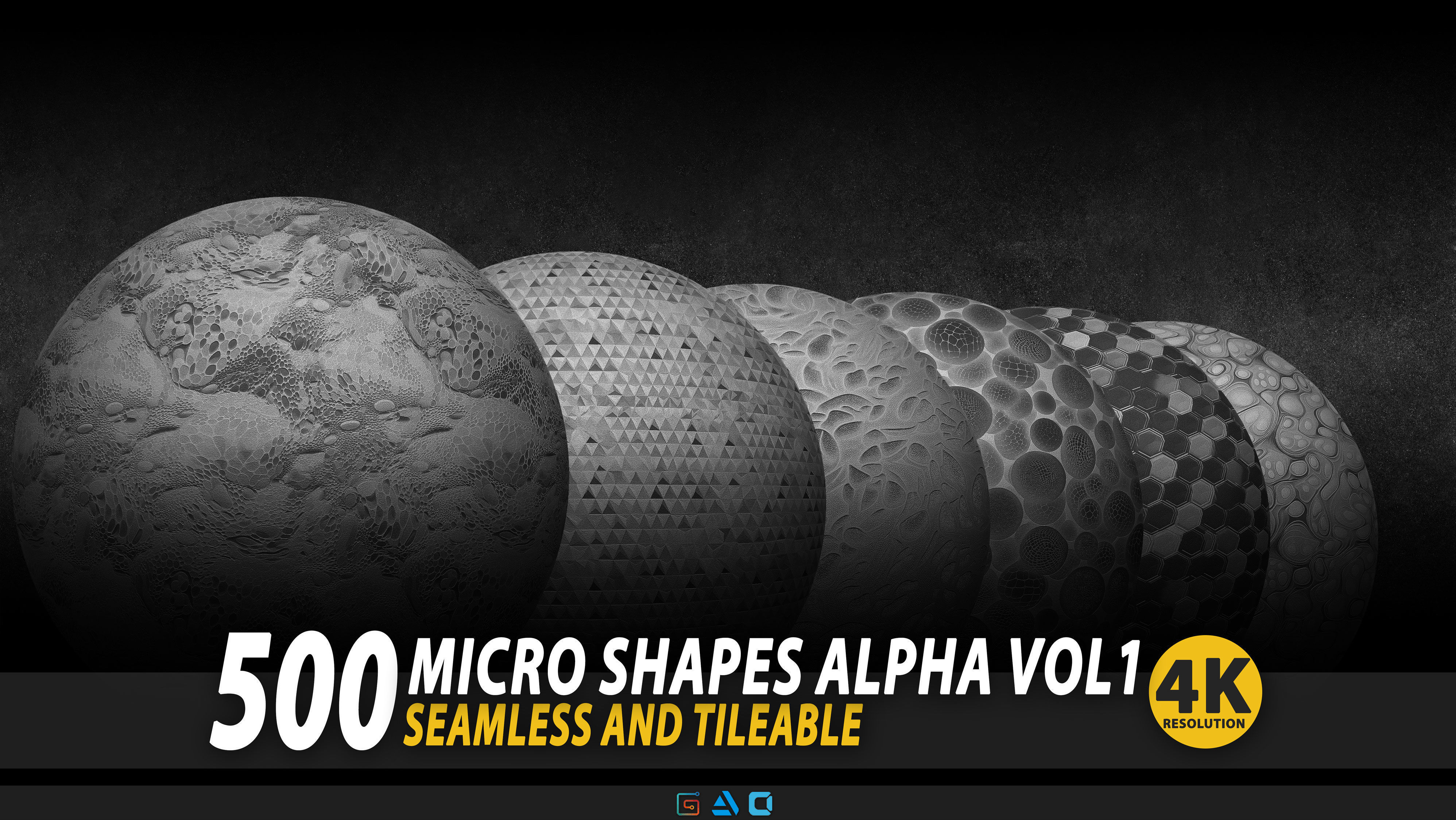 500 Micro shapes Alpha - Vol1 Texture_1