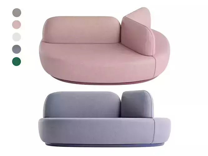 La Isla Sofa 314-10-VRH by Sancal 3D model