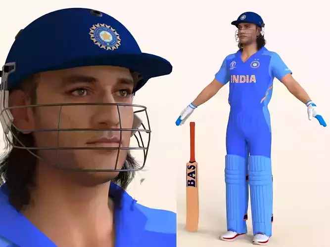 Cricket Batsman Dhoni