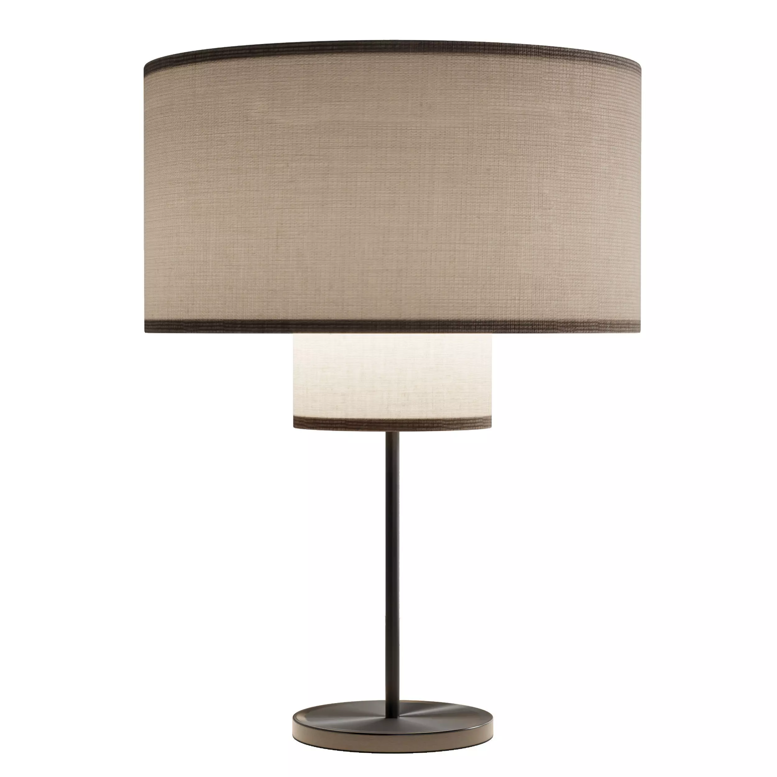 margin table lamp Low-poly 3D model_0