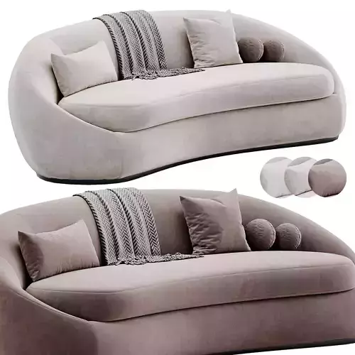 Monroe Sofa By Thayer Coggin 3D model