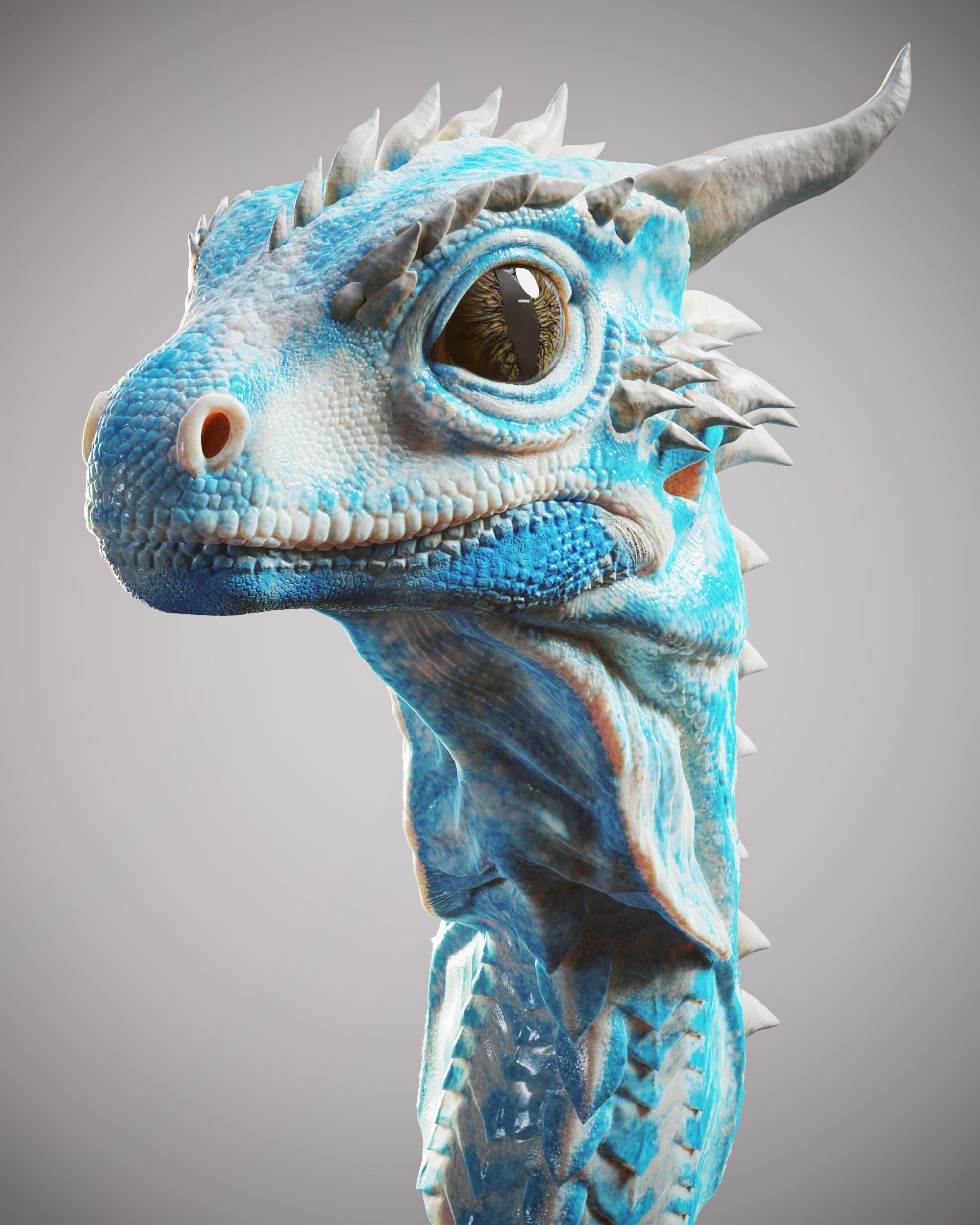 dragon 3D print model_1