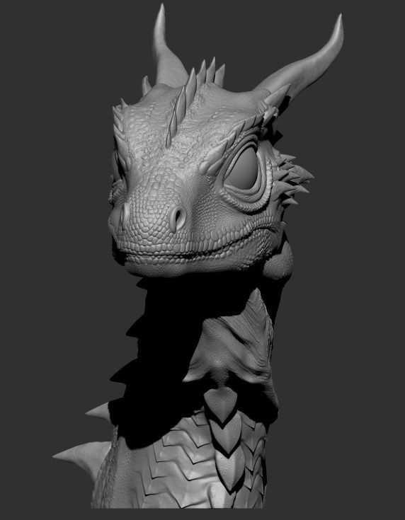 dragon 3D print model_6