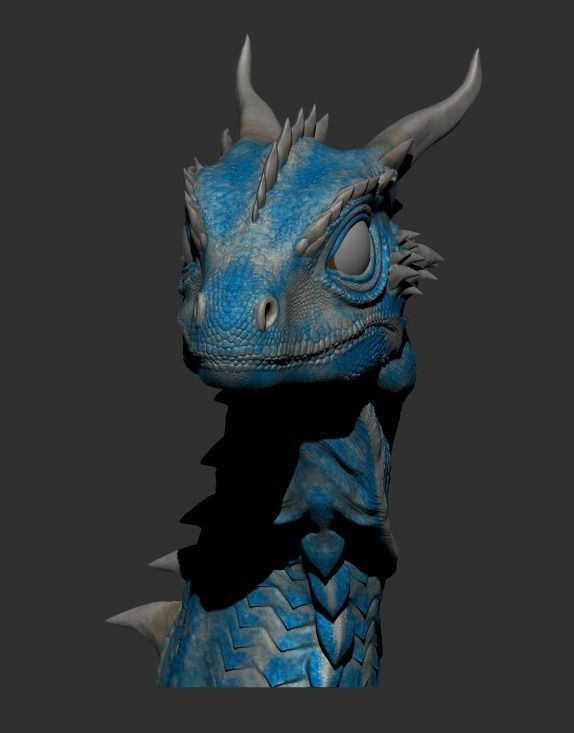 dragon 3D print model_4