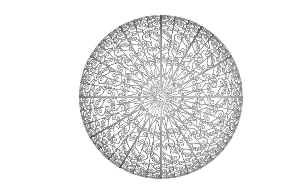 gazebo 3D print model_8