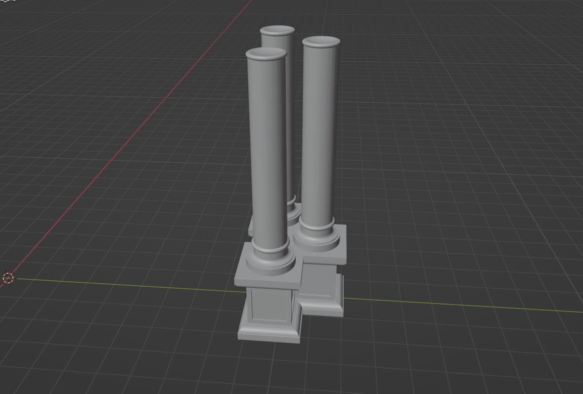 gazebo 3D print model_18