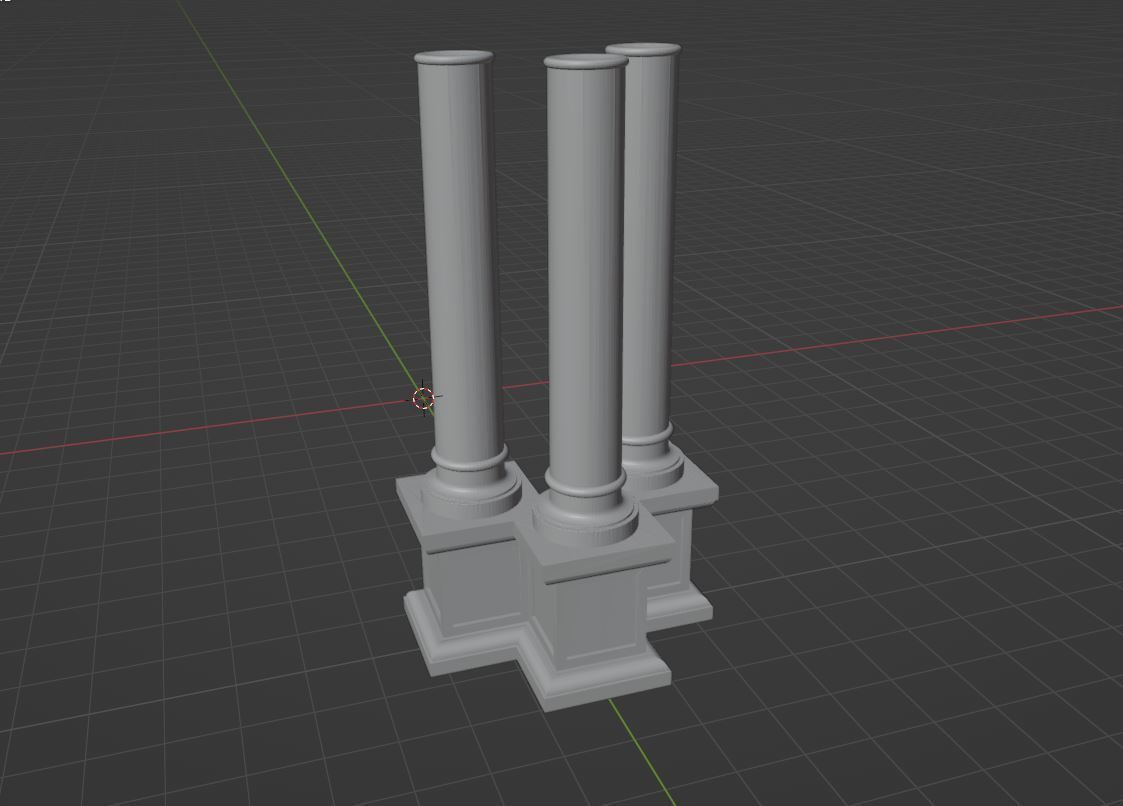 gazebo 3D print model_17
