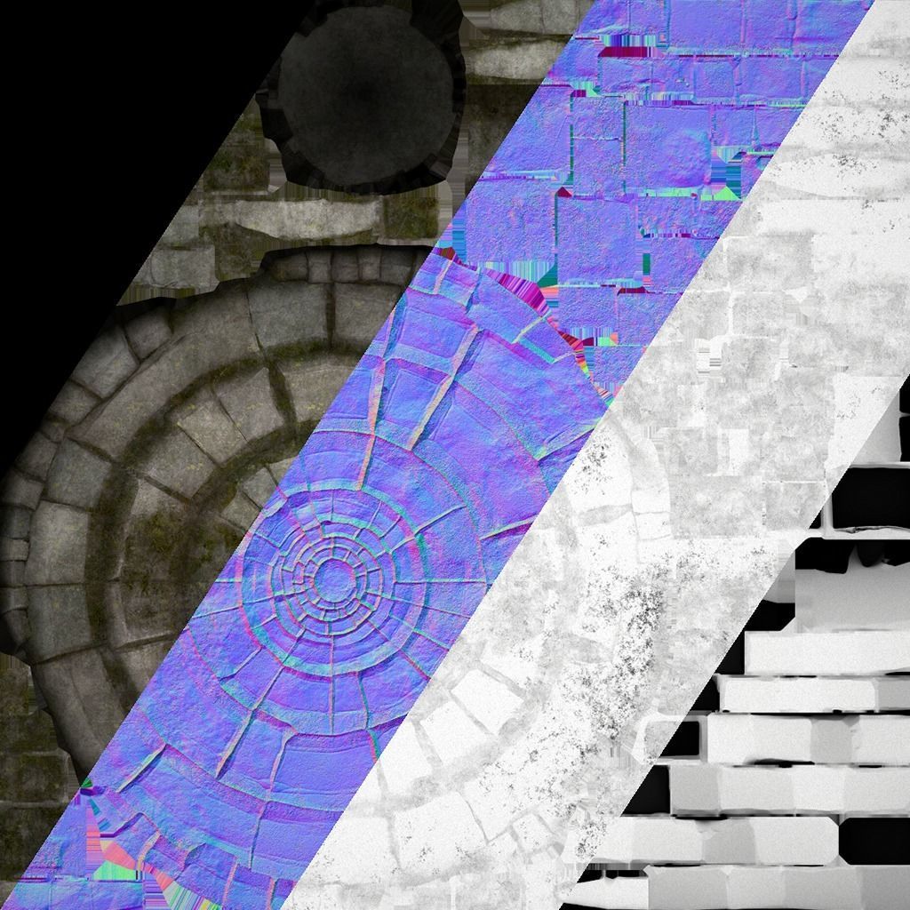 Portal Teleport Pack Set  for Unreal Engine and Unity Low-poly 3D model_67