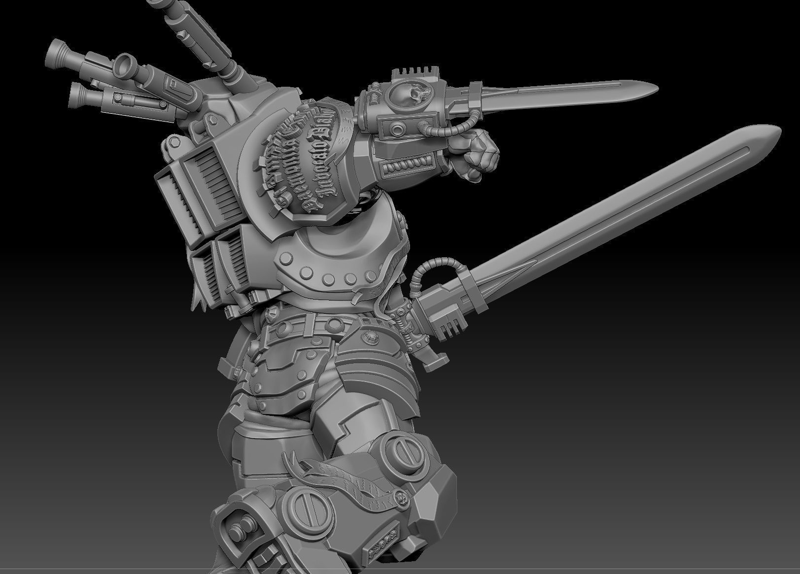 First Crusader Terminator 3D print model_8