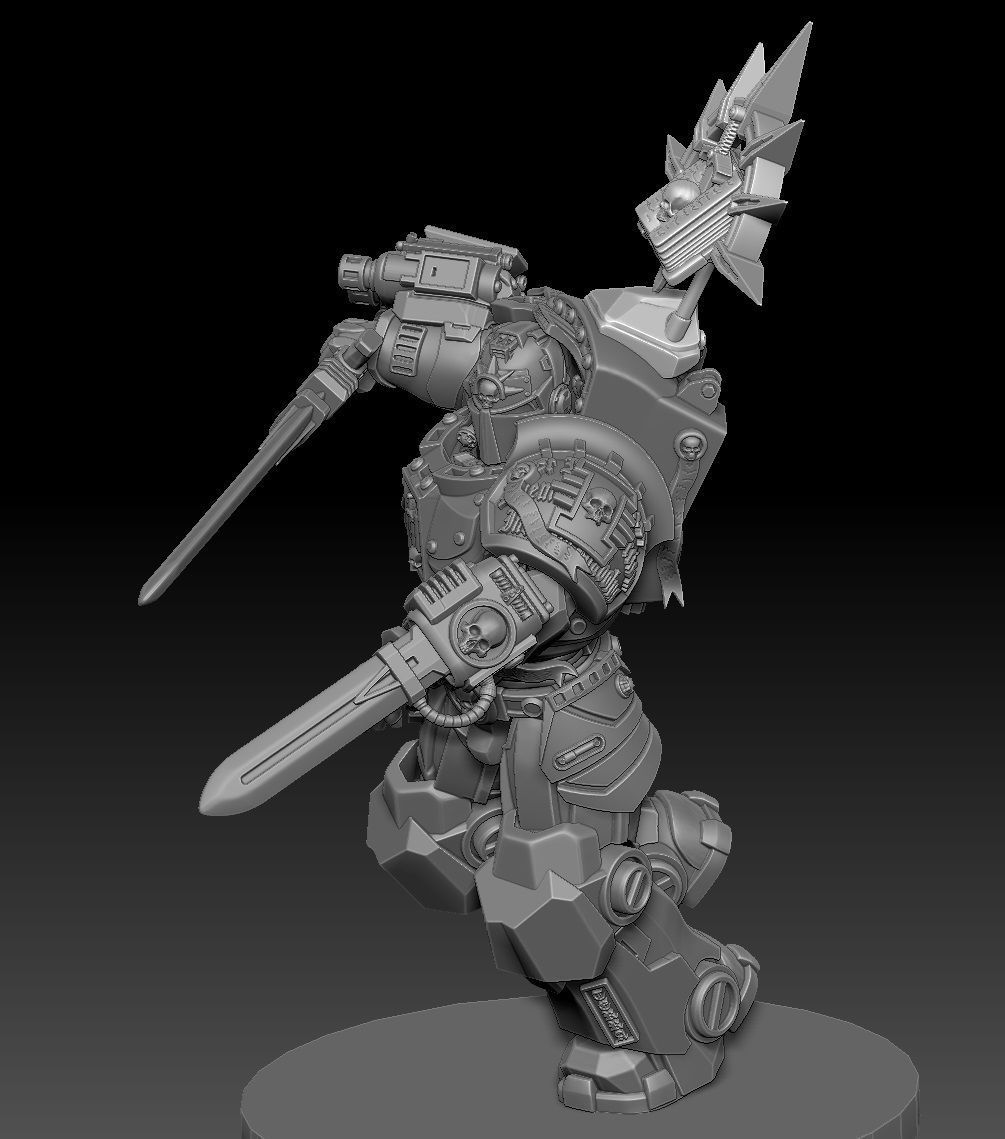 First Crusader Terminator 3D print model_14