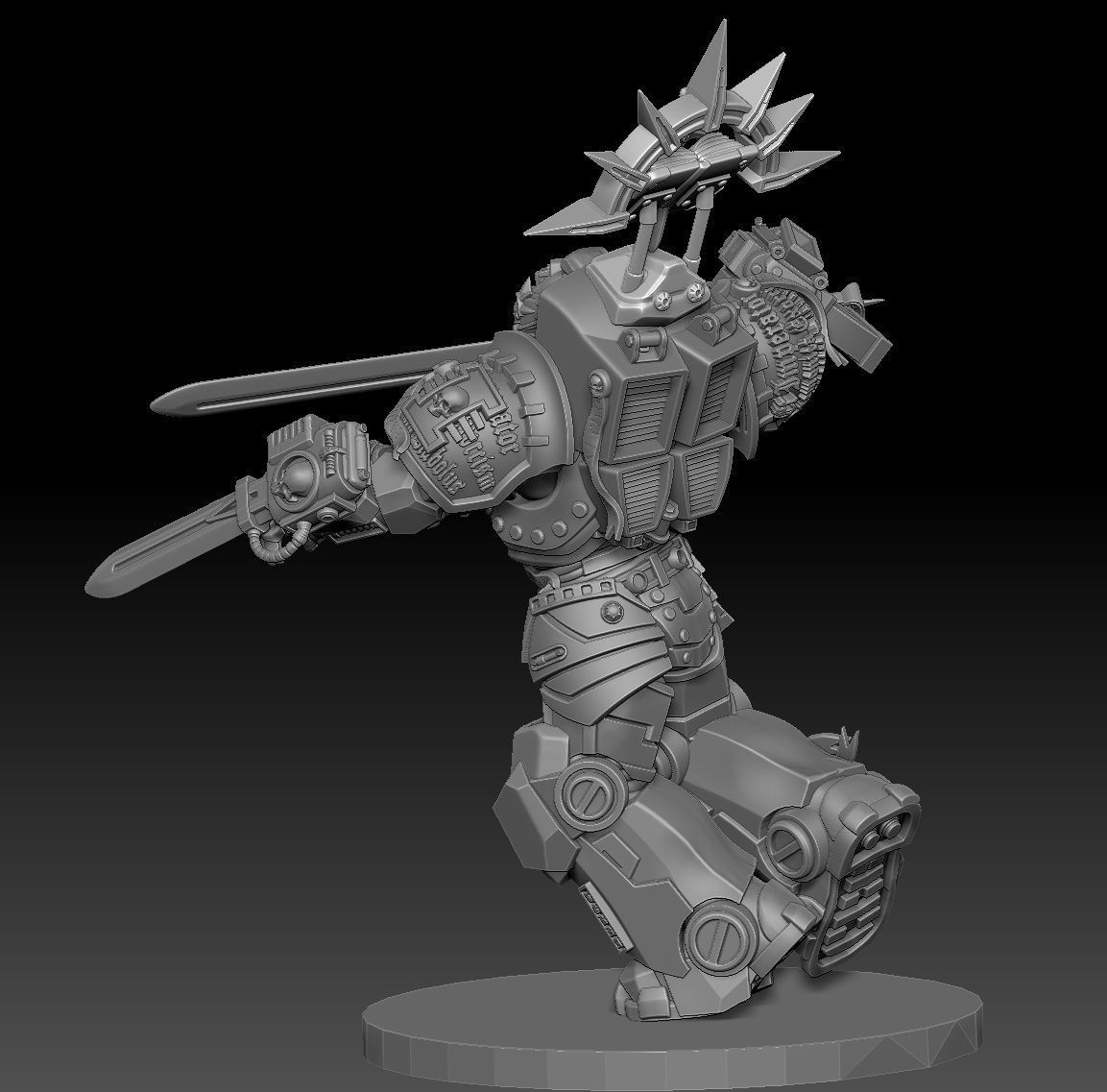 First Crusader Terminator 3D print model_13
