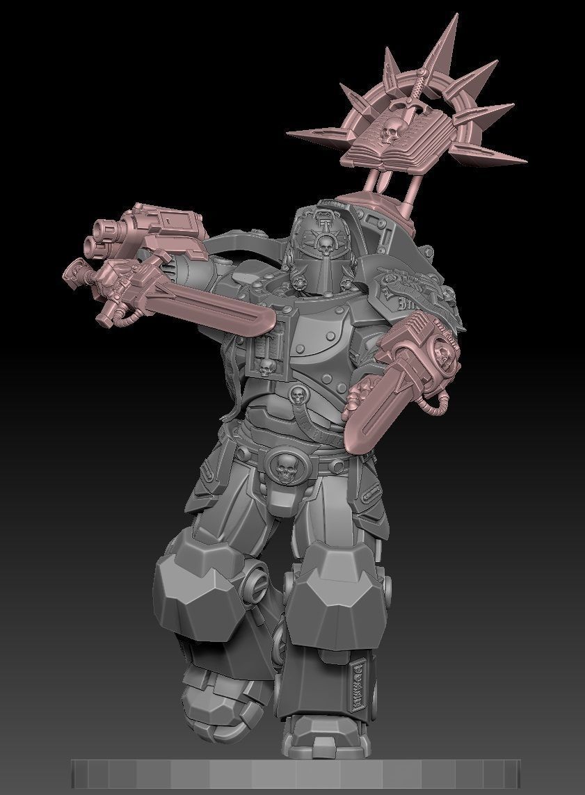 First Crusader Terminator 3D print model_9