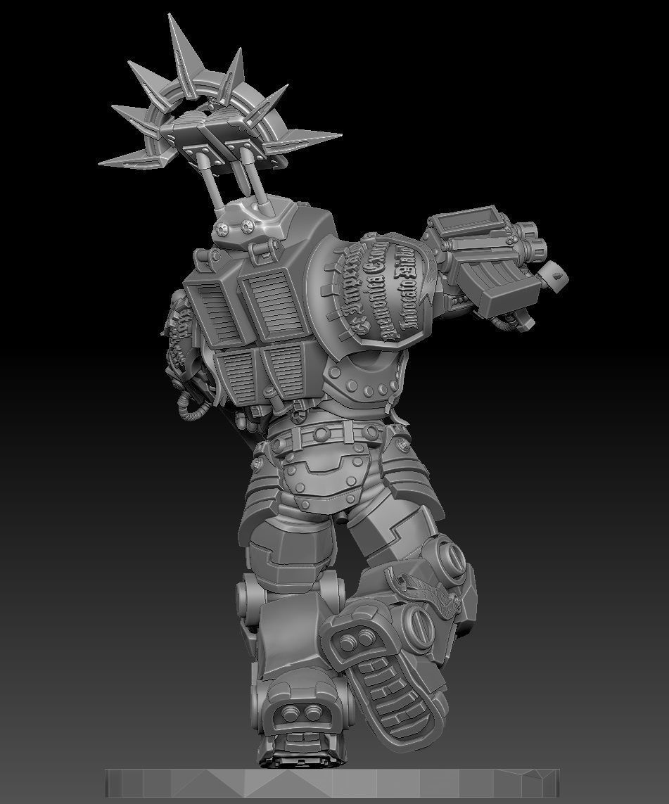 First Crusader Terminator 3D print model_12