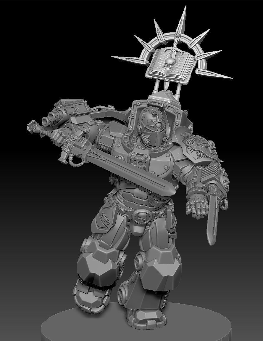 First Crusader Terminator 3D print model_10