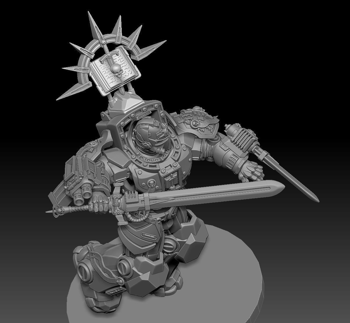 First Crusader Terminator 3D print model_11