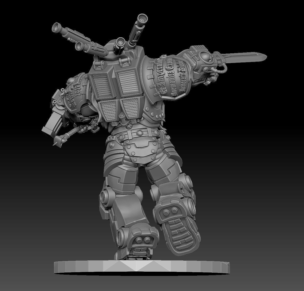 First Crusader Terminator 3D print model_3
