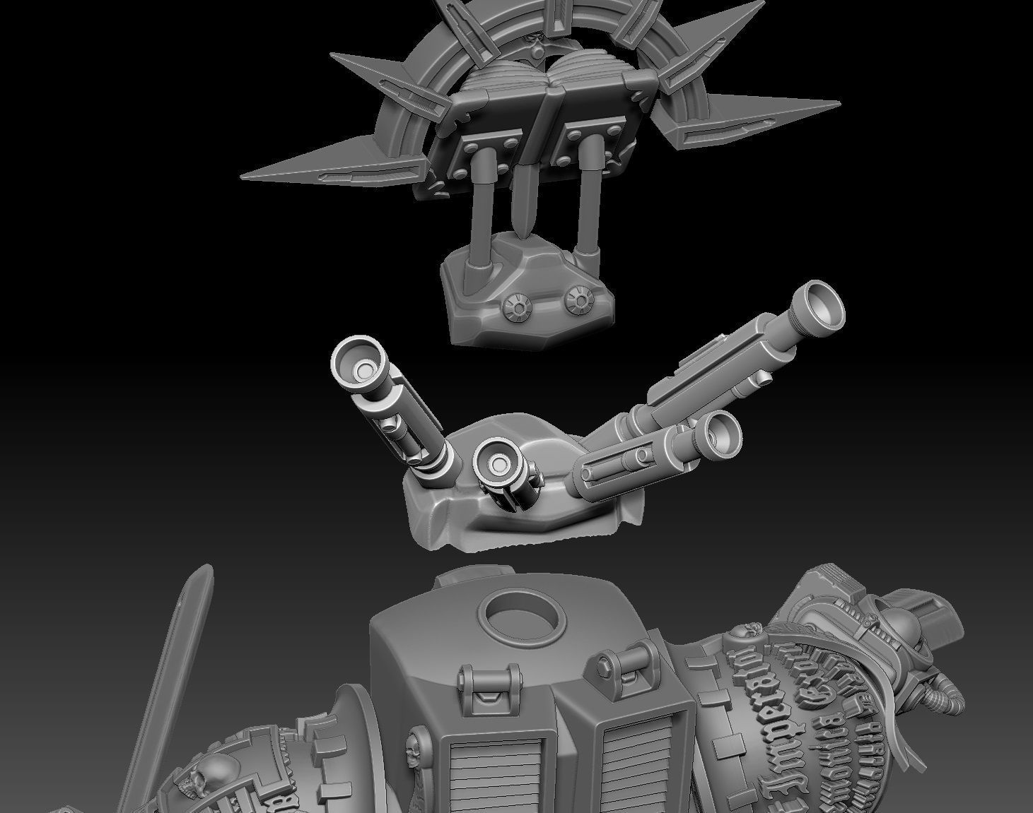 First Crusader Terminator 3D print model_19