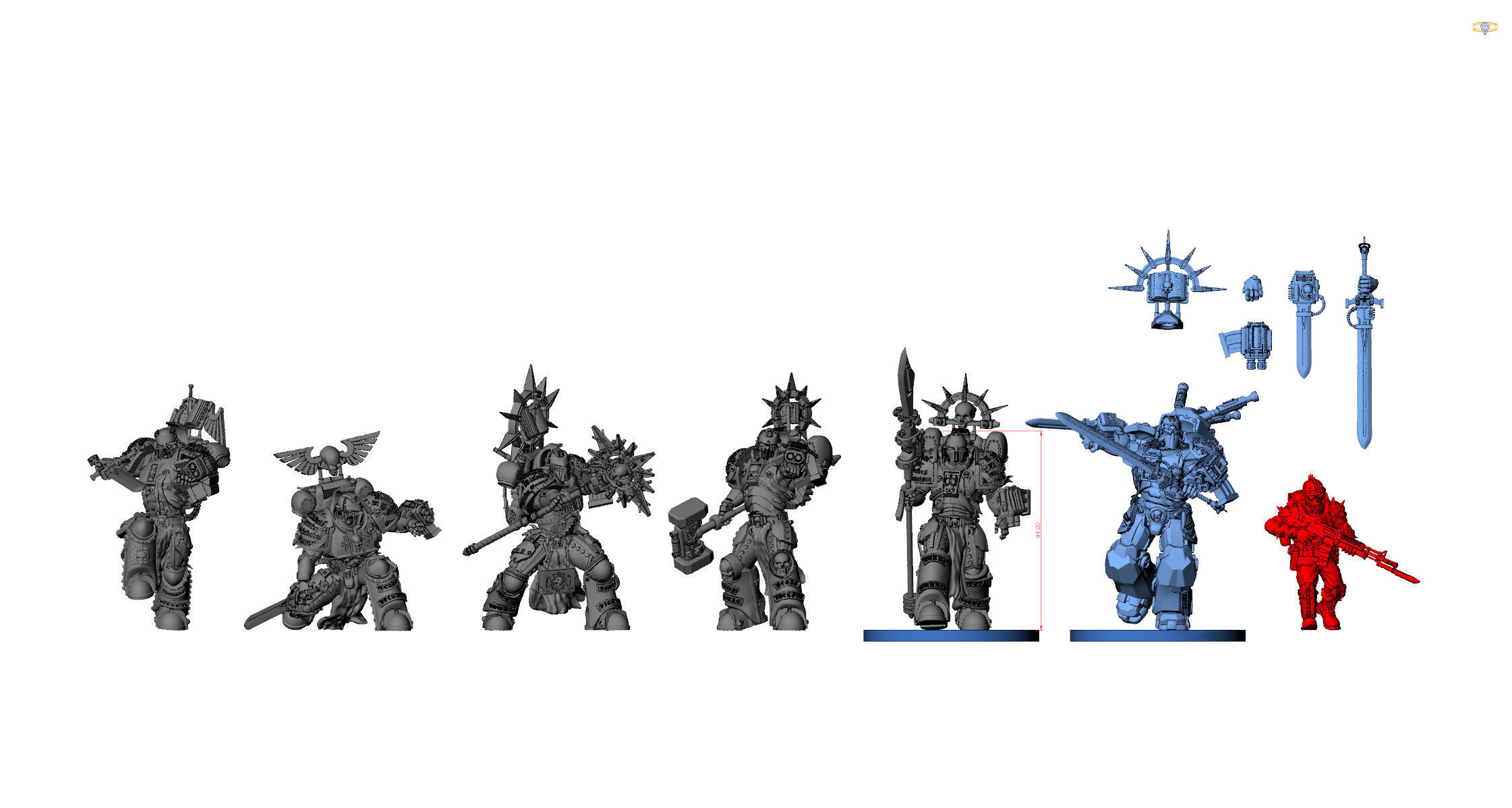 First Crusader Terminator 3D print model_22