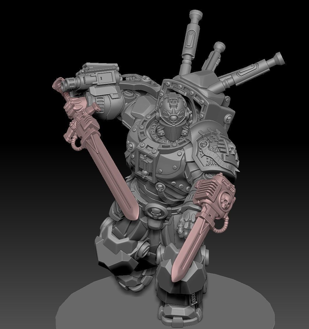 First Crusader Terminator 3D print model_20