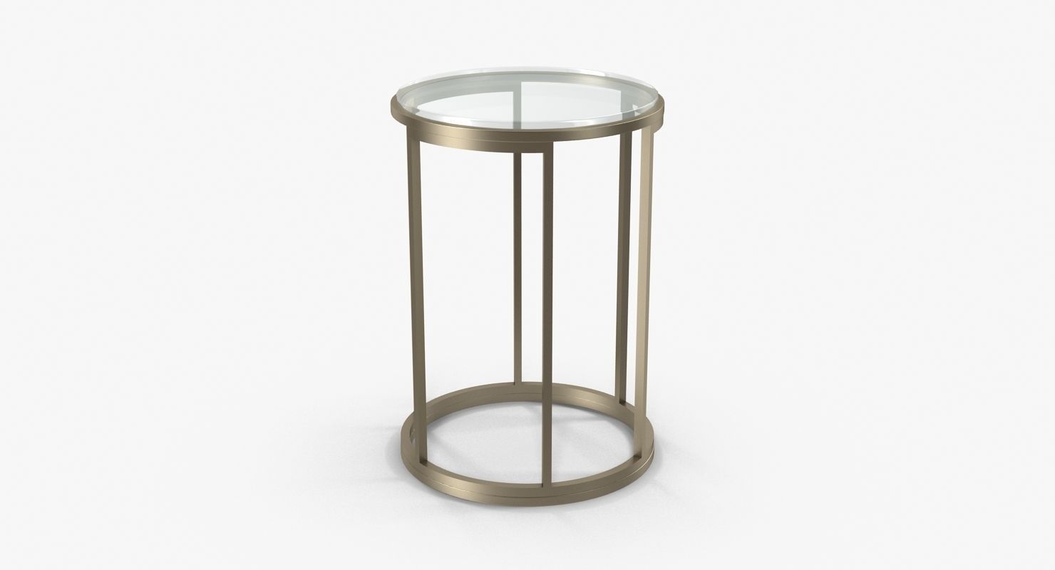 Baker No 7858 Martini Table Low-poly 3D model_16