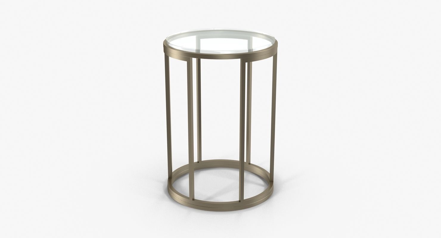 Baker No 7858 Martini Table Low-poly 3D model_15