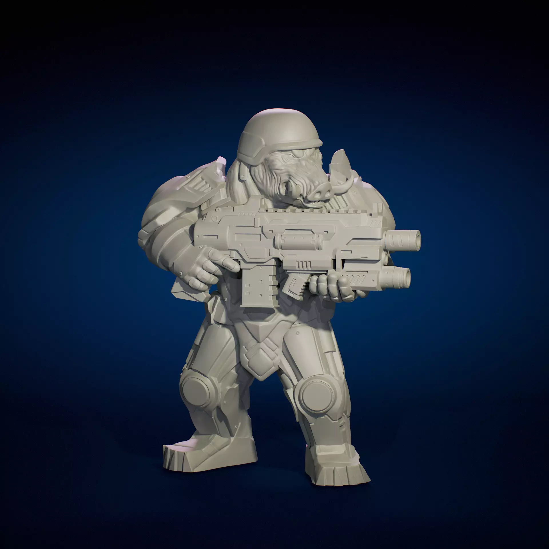 BOAR FROM FUTURE ANIMALS SQUAD 3D print model_0