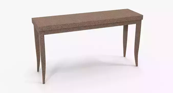 Elitis Belle De Jour Table Low-poly 3D model