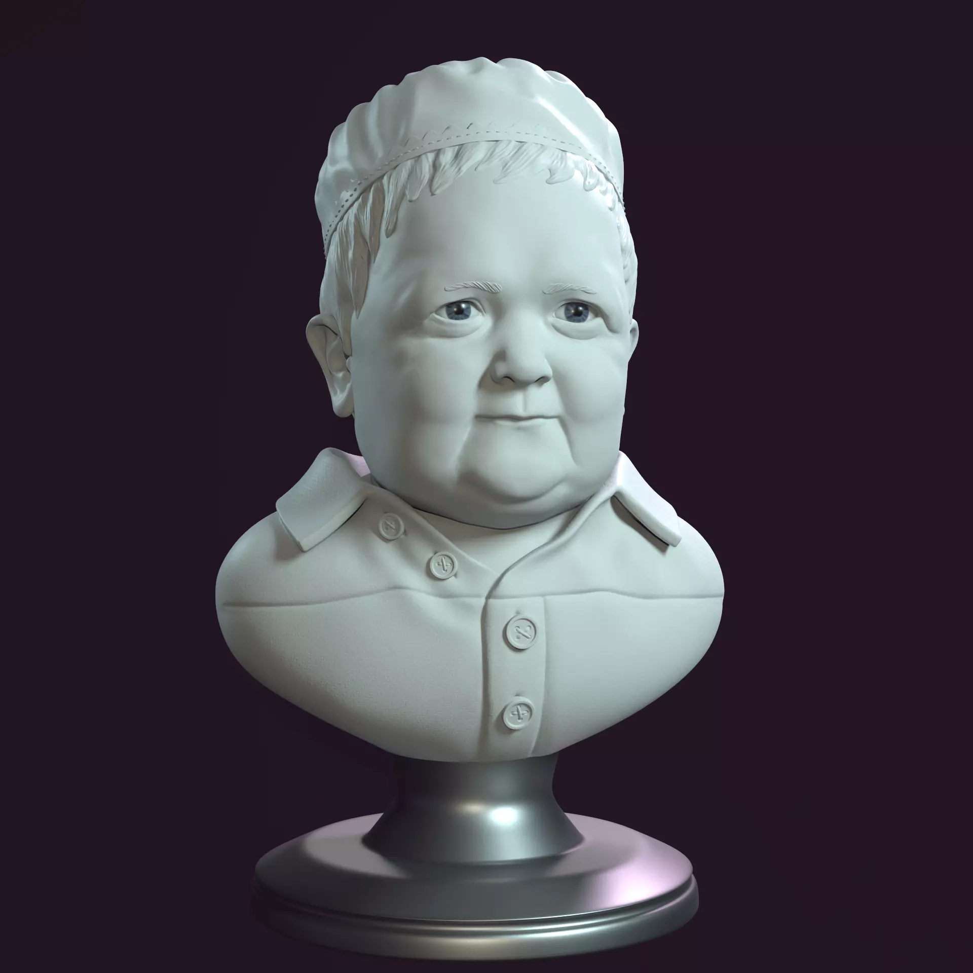 HASBULLA BUST 3D print model_0