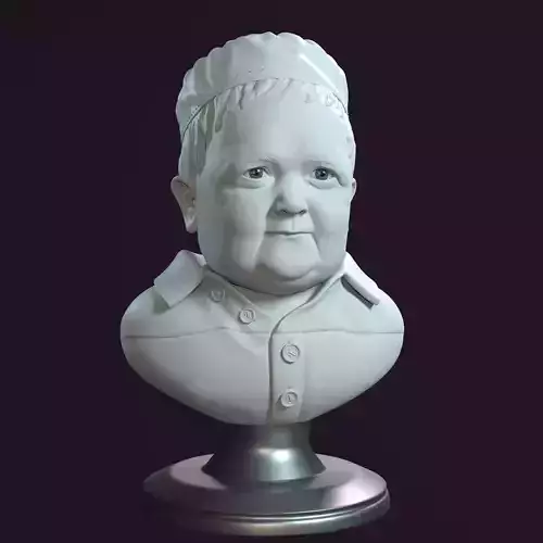 HASBULLA BUST 3D print model