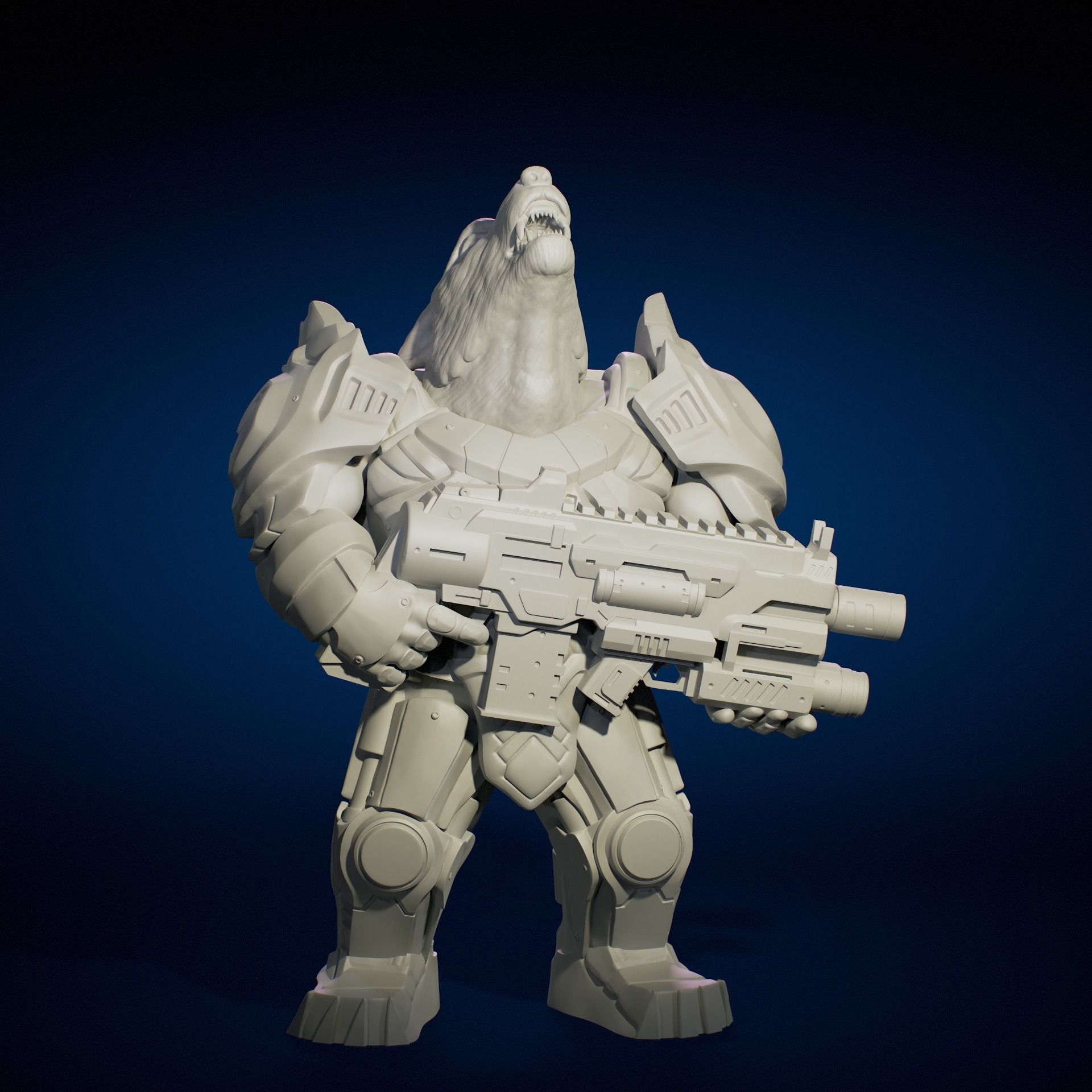 FUTURE ANIMALS SQUAD 3D print model_3