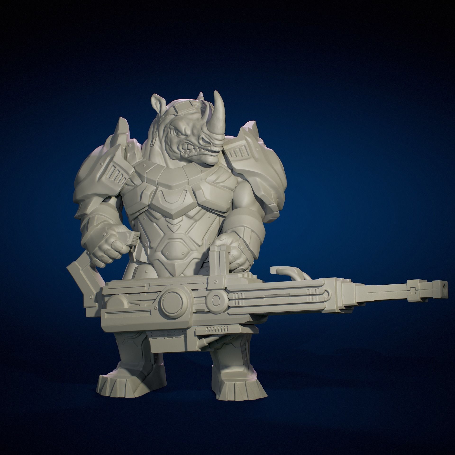 FUTURE ANIMALS SQUAD 3D print model_2