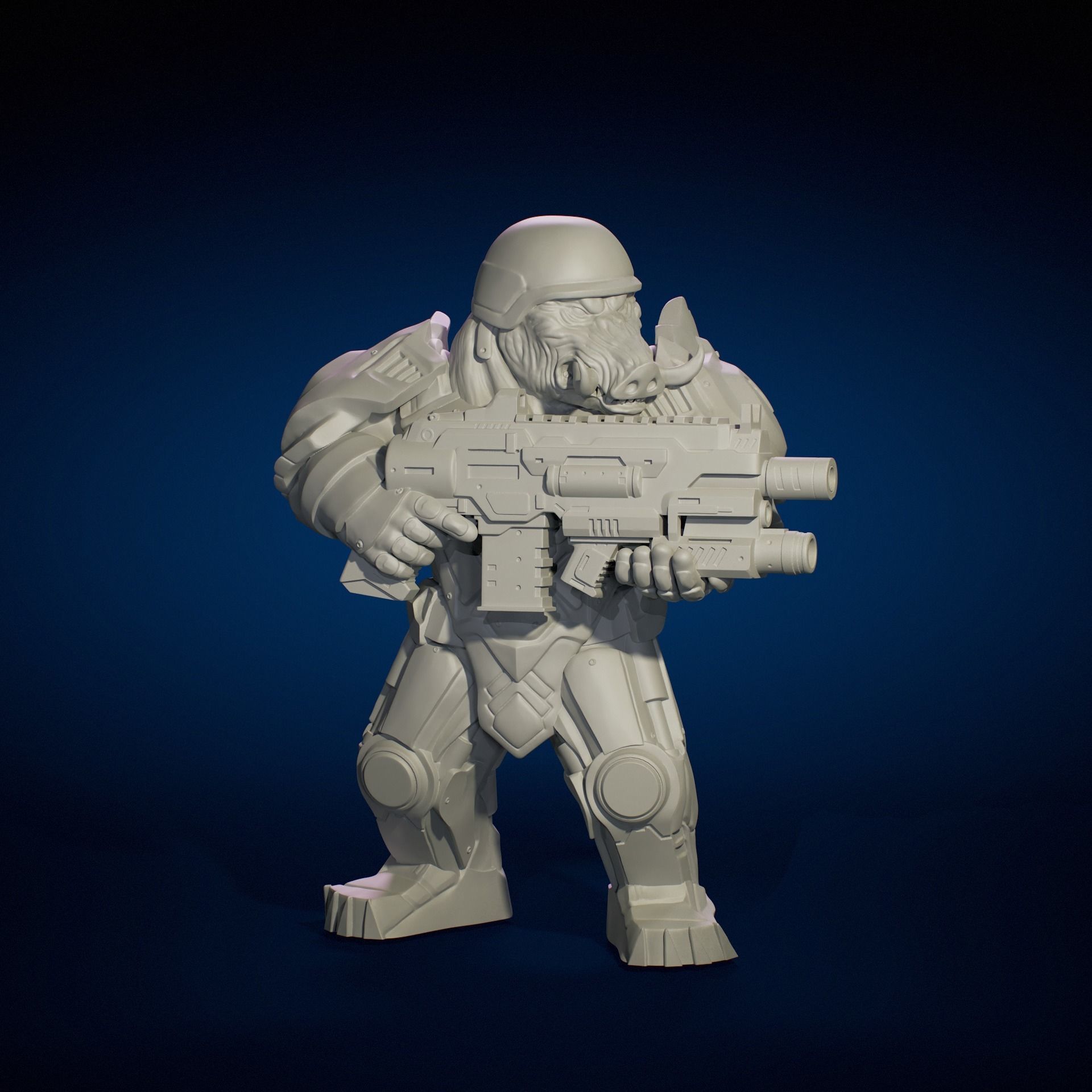 FUTURE ANIMALS SQUAD 3D print model_5
