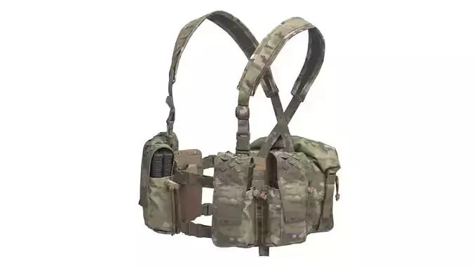 Spiritus Systems 34A Chest Rig Low-poly 3D model