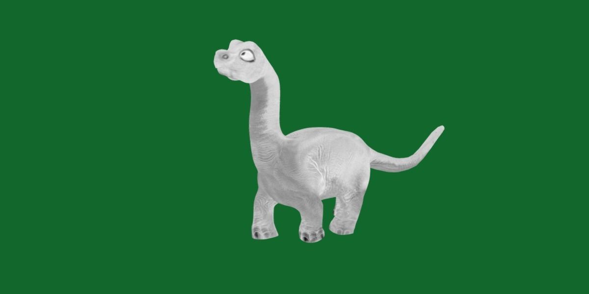 Brachiosaurus Baby Dinosaur Low-poly 3D model_12