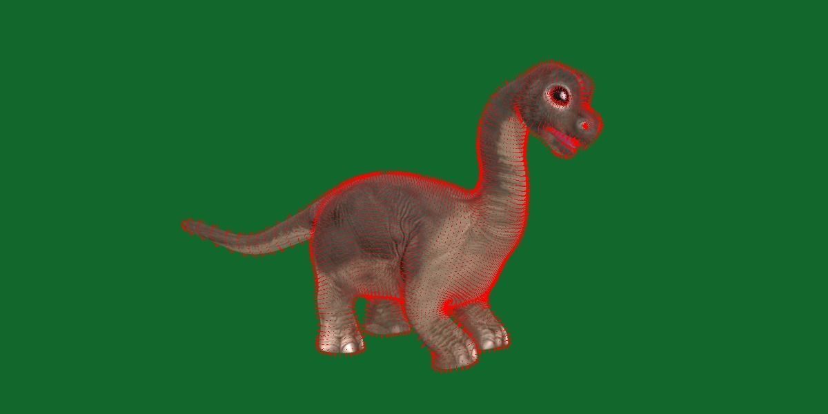 Brachiosaurus Baby Dinosaur Low-poly 3D model_18