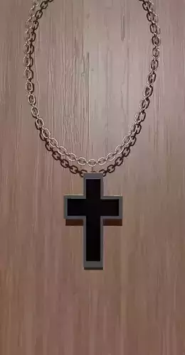 collana argento croce        Silver Cross Necklace