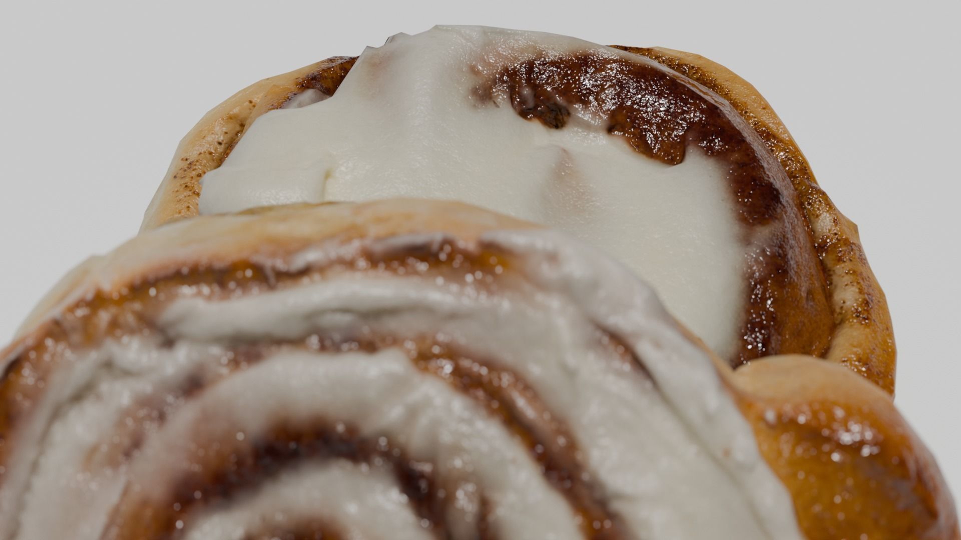 Cinnamon Roll 3D model_5