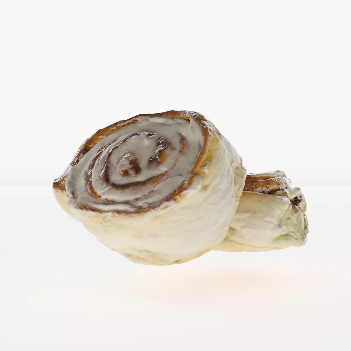 Cinnamon Roll 3D model_0